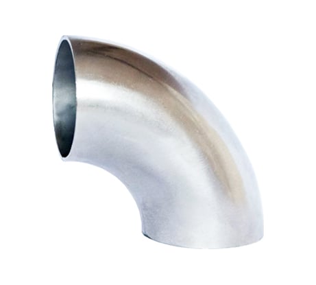 Отвод под сварку TITAN LOCK 90 градусов, DN 100, нерж. сталь 316, TLWB100/90SS