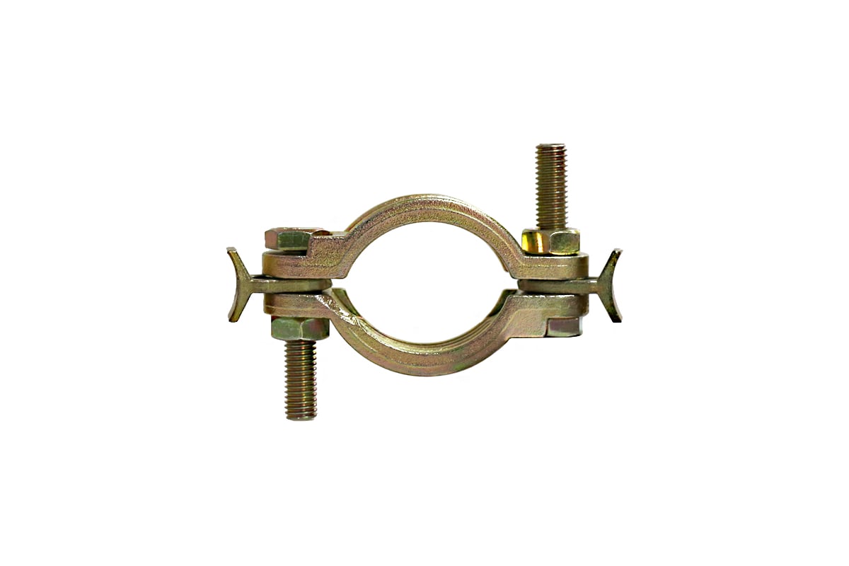 Усиленный хомут TITAN LOCK 2-болтовый, 22-29 мм, ковкий чугун TL22-29DC ...