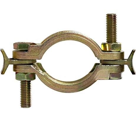 Усиленный хомут TITAN LOCK 2-болтовый, 34-40 мм, ковкий чугун TL34-40DC