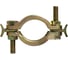 Усиленный хомут TITAN LOCK 2-болтовый, 40-49 мм, ковкий чугун TL40-49DC 1
