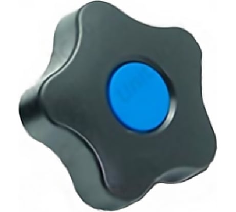 Лепестковая ручка UnitMC с вставками синего цвета 100208 M12