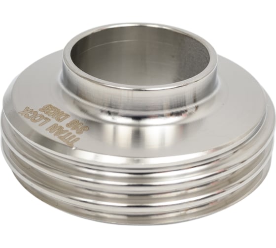 Штуцер TITAN LOCK 1in, резьбовой под приварку DIN 11851, DN25, нерж. сталь 316, TL25THRWSS