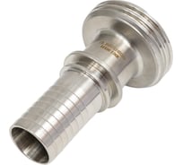 Штуцер TITAN LOCK 1in, резьбой под рукав DIN 11851 DN25 нерж. 316L TL25THRSS