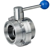 Затвор TITAN LOCK дисковый нержавеющий (AISI304) DN80, типа резьба-резьба, DIN TLSD080THS