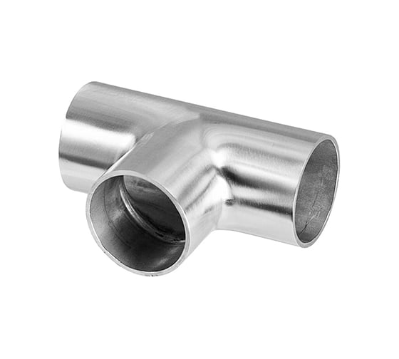Тройник TITAN LOCK приварной DN 100, нерж. сталь 316, TLTE100SS
