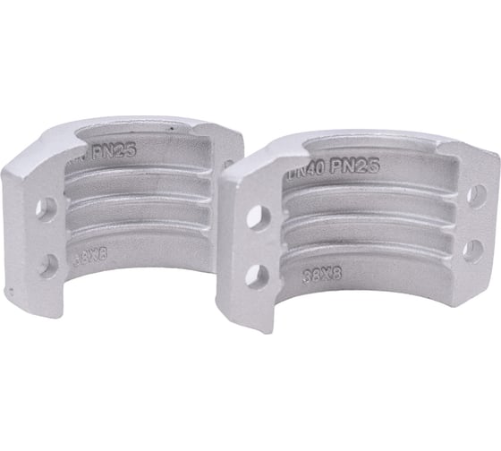 Усиленный 4-х болтовый хомут TITAN LOCK алюминий, TL38x8AL TL38X8AL