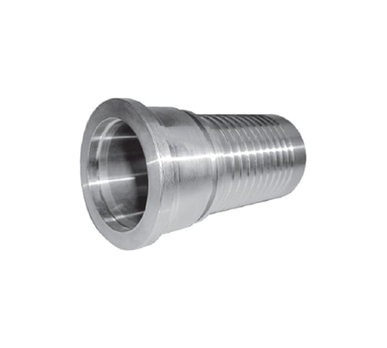 Штуцер TITAN LOCK 2,5in, конический под рукав SMS 2 1/2" нерж. 316L TL2.1/2CONSS-S