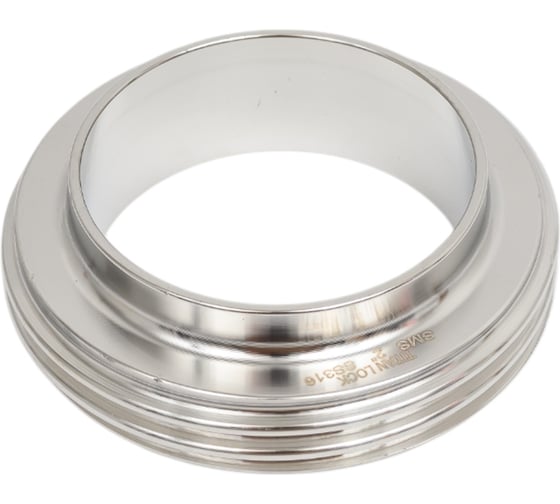 Штуцер TITAN LOCK 2in, резьбовой под приварку SMS 2", нерж. сталь 316, TL2THRWSS-S 1