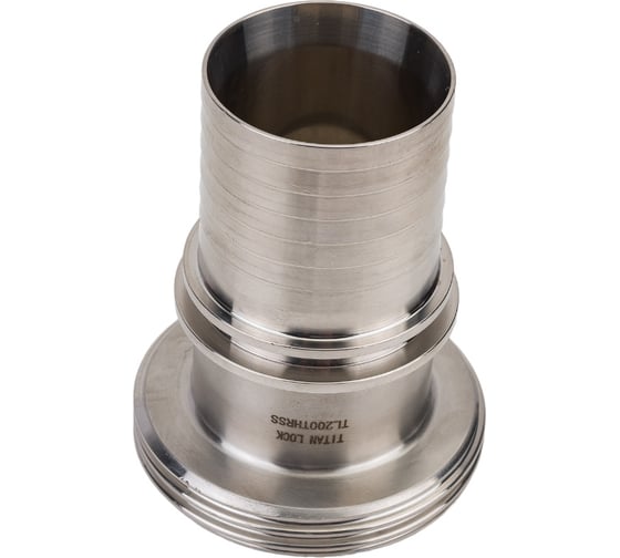 Штуцер TITAN LOCK 2in, резьбой под рукав DIN 11851 DN50 нерж. 316L TL50THRSS