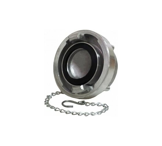 Cоединение типа Storz TITAN LOCK заглушка с крепежной цепью, KA=66, алюминий TLSTORZ66