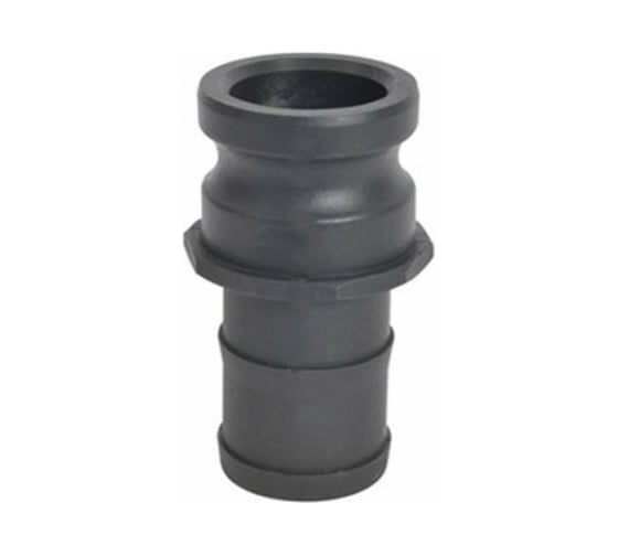 Камлок TITAN LOCK 2" типа E, ниппель с хвостовиком (полипроп.) TL200EPP
