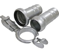 Соединение TITAN LOCK 4in Bauer (Agri-Lock) в сборе, алюминий TL400AGRI