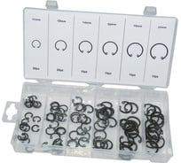 Стопорные кольца Forsage внешние, 100 предметов 12683 F-815