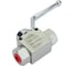 Гидравлический шаровой кран TITAN LOCK 1/4", типа ВР-ВР, с креп. отв., сталь TLHYDV1/4F 2