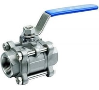 Трехсоставной шаровый кран TITAN LOCK 3in из нержавеющей стали (AISI 304) типа резьба-резьба TL300TPBVSS