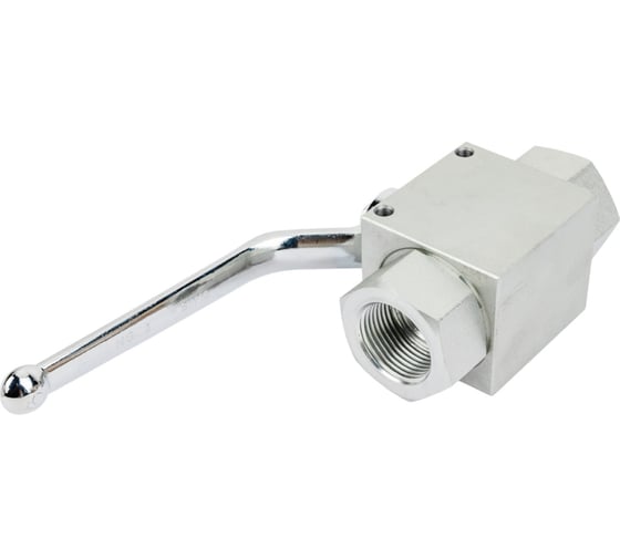 Гидравлический шаровой кран TITAN LOCK 1", типа ВР-ВР, с креп. отв., сталь TLHYDV1F