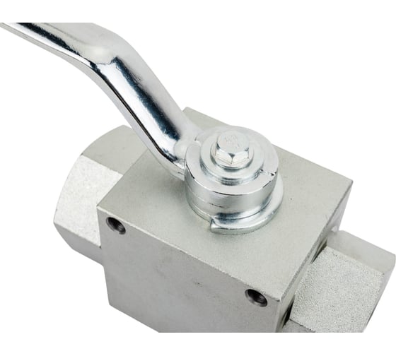 Гидравлический шаровой кран TITAN LOCK 1", типа ВР-ВР, с креп. отв., сталь TLHYDV1F