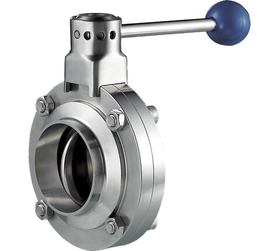 Дисковый нержавеющий затвор TITAN LOCK (AISI304) DN25, типа сварка-сварка TLSD025WDS 1