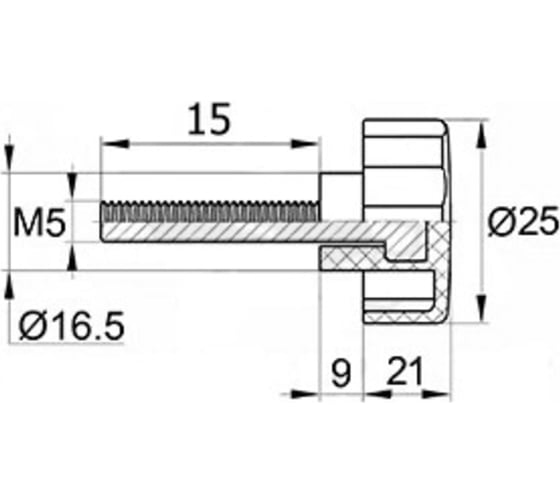 Фиксатор IVK group Ф25М5-15ЧН