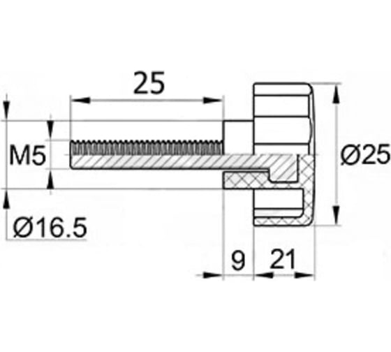 Фиксатор IVK group Ф25М5-25ЧН