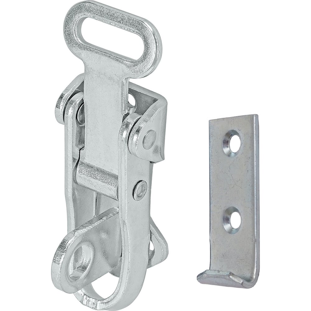 Замок д/ящика с ответной частью VORMANN прямая, 70x26 мм, оцинкованный ...