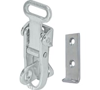 Замок д/ящика с ответной частью VORMANN прямая, 70x26 мм, оцинкованный 01208070/8115