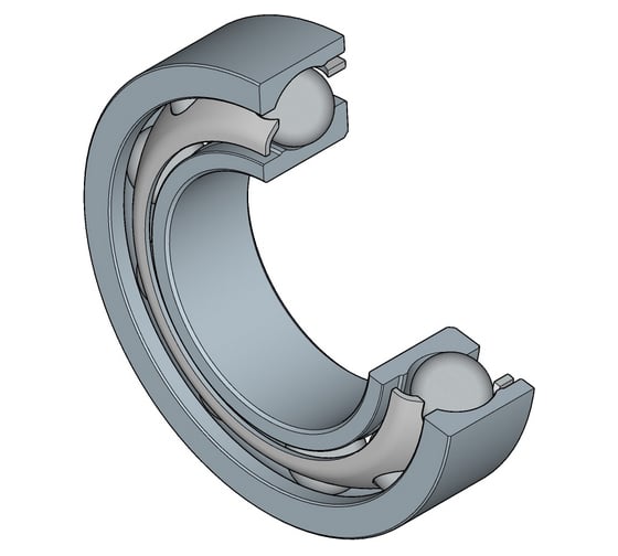 Подшипник DINROLL QJ206MA 2000000141671 1