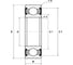 Подшипник DINROLL 6207-2RS/HT200 2000000339795 2