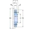 Полумуфта SKF F100RSBFLG S 3