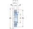 Полумуфта SKF F140FTBFLG S 2