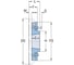 Полумуфта SKF F140HTBFLG S 4