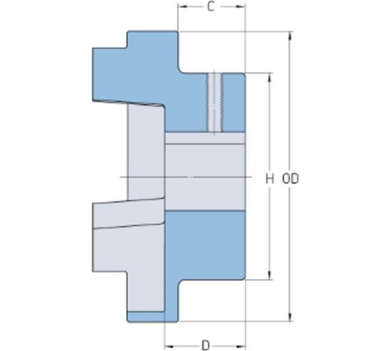 Полумуфта SKF FRC110RSB S