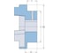 Полумуфта SKF FRC70RSB S 2