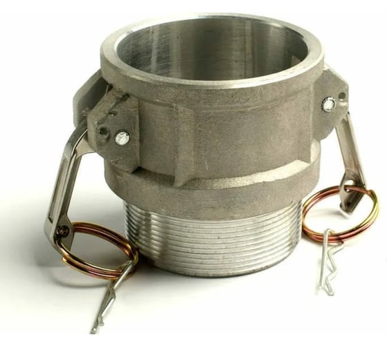 Алюминиевый камлок TITAN LOCK типа B серия "EcoLine", розетка наружная резьба BSP 1 1/2", TL150BAL-EL