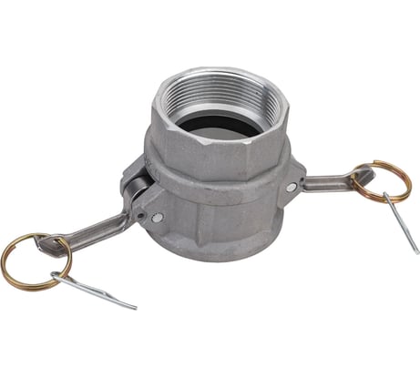 Алюминиевый камлок TITAN LOCK типа D серия "EcoLine", розетка внутренняя резьба BSP 2", TL200DAL-EL