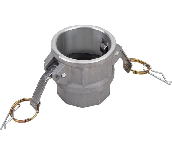 Алюминиевый камлок TITAN LOCK типа D серия "EcoLine", розетка внутренняя резьба BSP 2", TL200DAL-EL