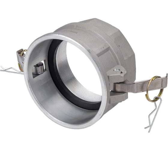Алюминиевый камлок TITAN LOCK типа D серия "EcoLine", розетка внутренняя резьба BSP 4", TL400DAL-EL