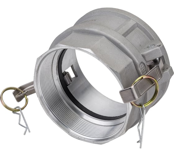 Алюминиевый камлок TITAN LOCK типа D серия "EcoLine", розетка внутренняя резьба BSP 4", TL400DAL-EL