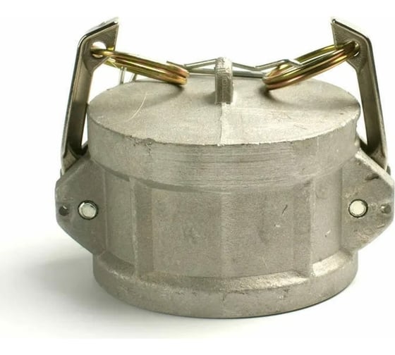 Алюминиевый камлок TITAN LOCK типа DC серия "EcoLine", заглушка для ниппеля 1", TL100DCAL-EL