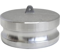 Алюминиевый камлок TITAN LOCK типа DР серия EcoLine, заглушка для розетки 3" TL300DPAL-EL