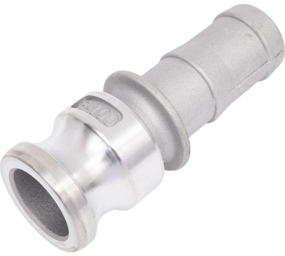Алюминиевый камлок TITAN LOCK типа E серия EcoLine, ниппель с хвостовиком 1" TL100EAL-EL