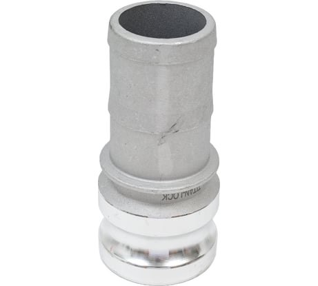 Алюминиевый камлок TITAN LOCK типа E серия EcoLine, ниппель с хвостовиком 2" TL200EAL-EL