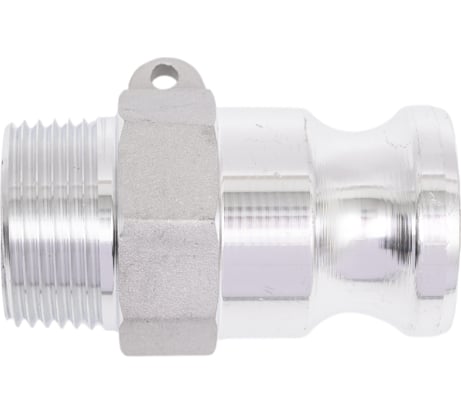 Алюминиевый камлок TITAN LOCK типа F серия EcoLine, ниппель наруж. резьба BSP 1" TL100FAL-EL