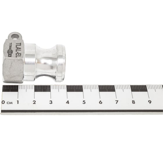 Алюминиевый камлок TITAN LOCK типа А серия EcoLine, ниппель внутр. резьба BSP 1/2" TL50AAL-EL