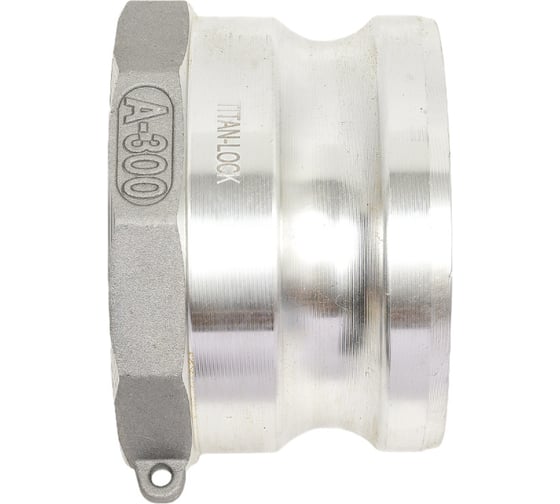Алюминиевый камлок TITAN LOCK типа А серия EcoLine, ниппель внутр. резьба BSP 3" TL300AAL-EL