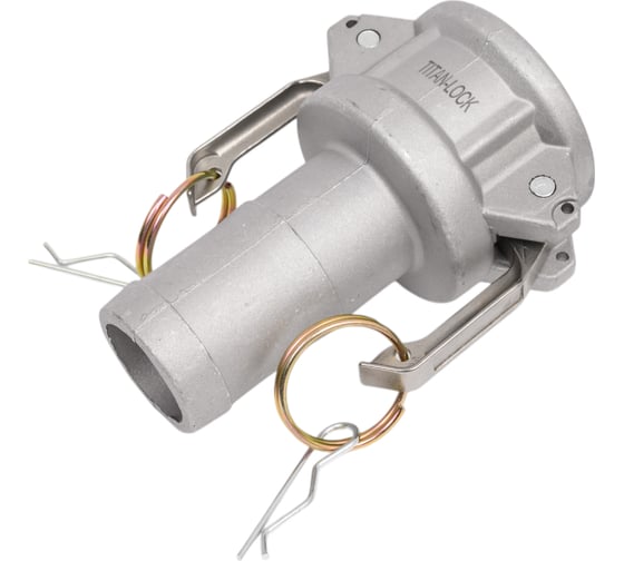Алюминиевый камлок TITAN LOCK типа С серия EcoLine, розетка с хвостовиком 1 1/2" TL150CAL-EL