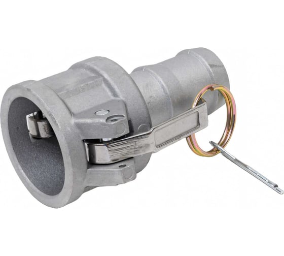 Алюминиевый камлок TITAN LOCK типа С серия EcoLine, розетка с хвостовиком 1 1/4" TL125CAL-EL