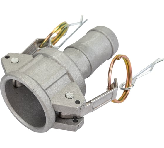 Алюминиевый камлок TITAN LOCK типа С серия EcoLine, розетка с хвостовиком 1" TL100CAL-EL