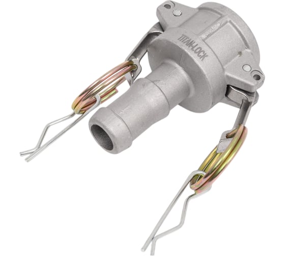 Алюминиевый камлок TITAN LOCK типа С серия EcoLine, розетка с хвостовиком 3/4" TL75CAL-EL