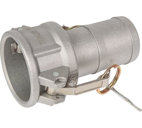 Алюминиевый камлок TITAN LOCK типа С серия EcoLine, розетка с хвостовиком 2" TL200CAL-EL